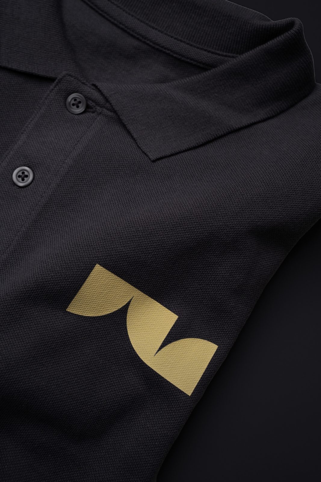 Bedrucktes Polo-Shirt